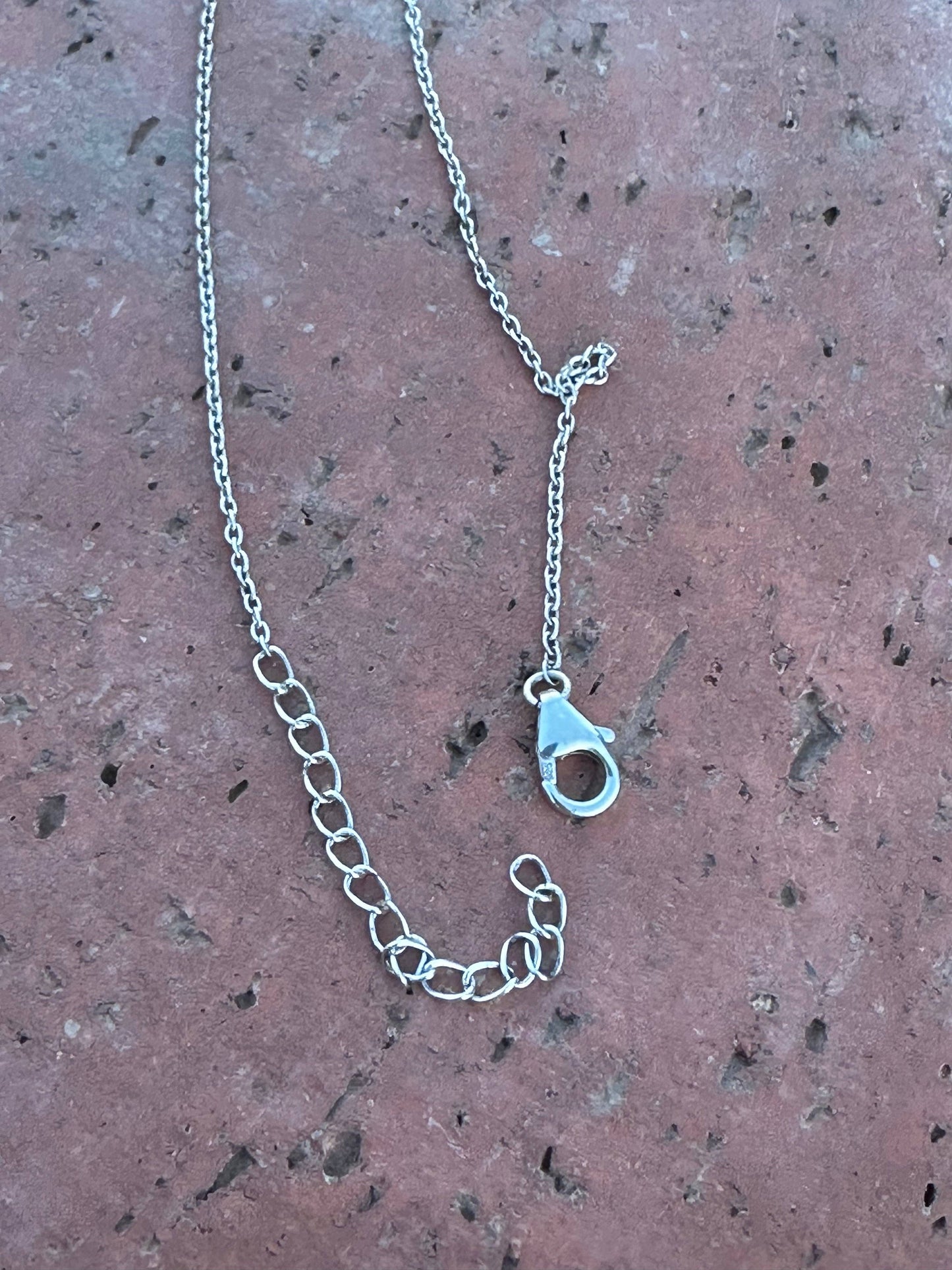 Handmade Sterling Silver Kingman Turquoise Bar Necklaces: El Camino Bar