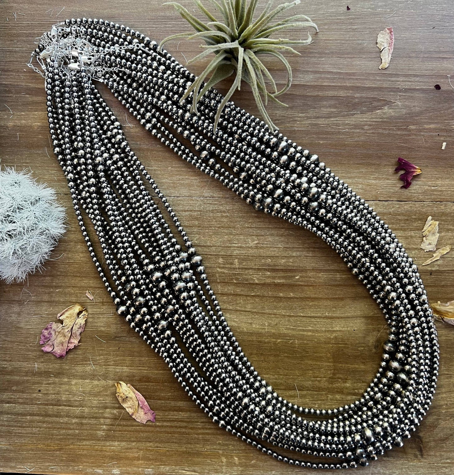 28 inch real Navajos necklace