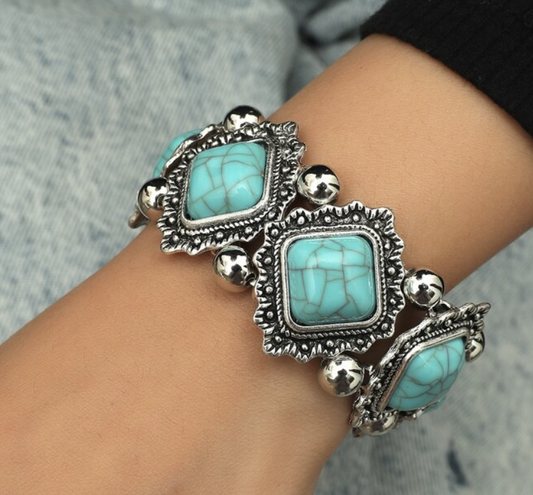 Turquoise Decor Vintage Bracelet